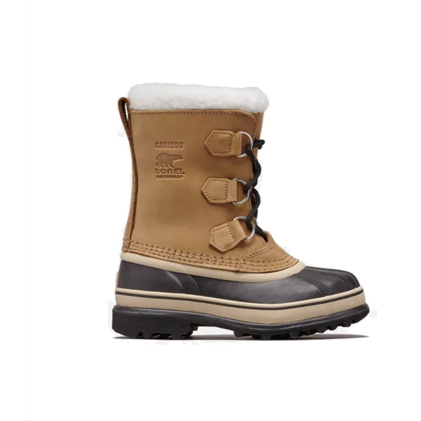Sorel Youth Boots - Caribou Boot - Buff